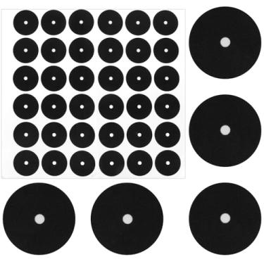 Imagem de MBAIYO 72 peças de marcadores de mesa de sinuca, adesivos de pontos para mesa de sinuca, pontos de sinuca, adesivos de ponto de bilhar, qualquer tipo de acessórios de bilhar, etiquetas de 35 mm