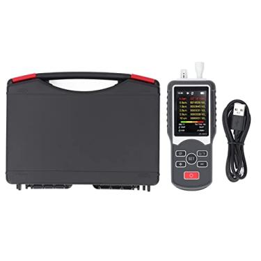 Imagem de Monitor de qualide do ar profissional Handheld Testador de detector de detector de pó de contador de pó para clean Rooms Laboratories Hospitais ABS material