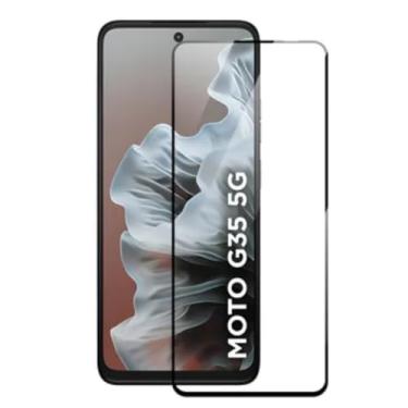 Imagem de [GL CASES] Película Motorola Moto G35 Anti Risco Película Moto G35 Vidro Temperado 3D 9H Proteção Com Cobertura Total Da Tela + Kit Limpeza Para Aplicação