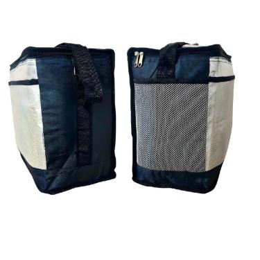 Imagem de Bolsa Termica Portatil 17l Academia Marmita Com Alça Para Transporte Frasqueira Impermeavel Cooler Dobrável Camping