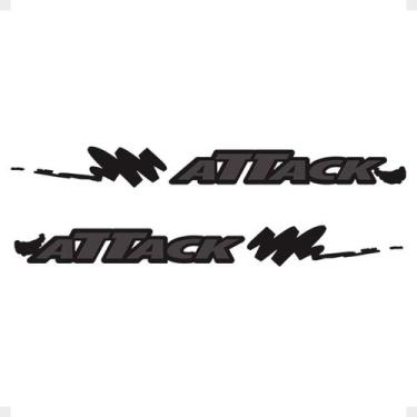 Imagem de Faixa Compatível Com Frontier Attack 2002 Até 2007 Preto - SPORTINOX, 