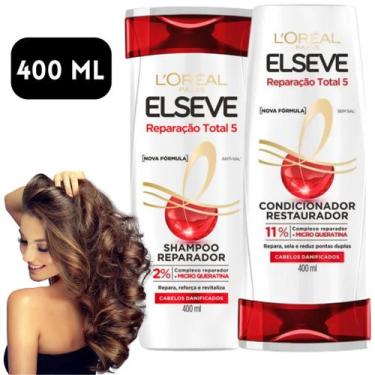 Imagem de Kit Shampoo e Condicionador Elseve Reparação Total 5 Loréal Paris 400M