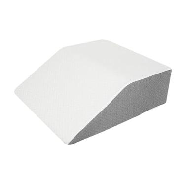 Imagem de oshhni Travesseiro de cunha para pernas para dormir de costas, levantar os pés, lavável à máquina, capa removível, conforto, multiuso, posição do corpo,