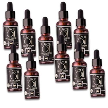Imagem de Óleo de Gergelim Ozonizado 50ml Compre 5 Ganhe 5! 100% Puro Super Concentrado Vidro Âmbar Premium Ozonoil