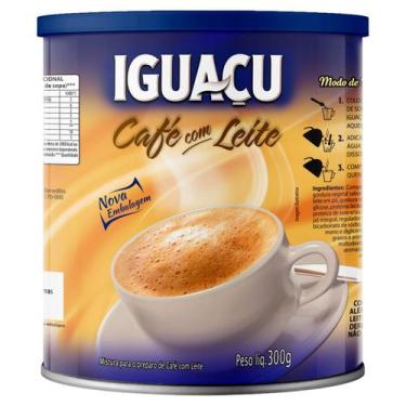Imagem de Cafe Com Leite Soluvel Iguacu 300g - Iguaçu