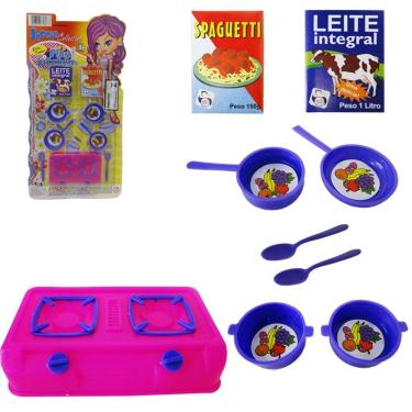 Imagem de Brinquedo Jessie Collection - Play Kitchen Brincando de Cozinha 9 Peças