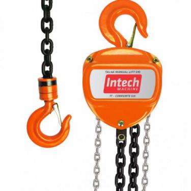 Imagem de Talha Manual 1,0 Tonelada Corrente 5 Metros Intech