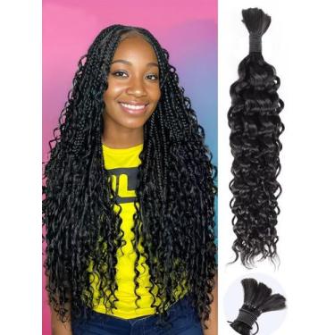 Imagem de Cabelo trançado humano LOLLY HAIR Water Wave 24 polegadas 50g x1