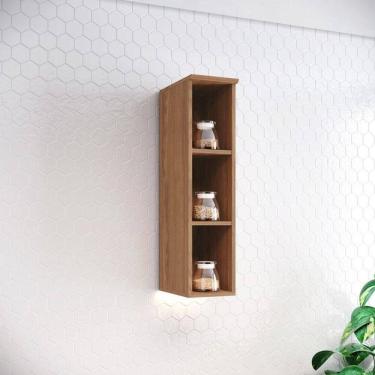 Imagem de Armário Aéreo Nicho 20 Cm Ambiente Requinte Nature - Henn