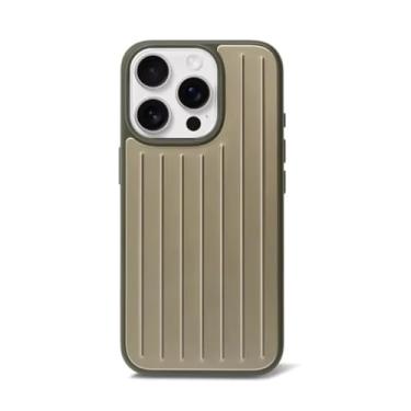 Imagem de Capa de luxo para iPhone 16 Pro Max, 15pro, 14, 13 e 12, capa protetora à prova de choque com embalagem de caixa de presente (para iPhone 12 Pro Max/dourado titânio)