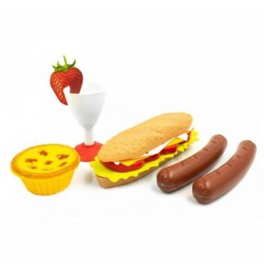 Imagem de Lanchonete de brinquedo infantil fastfood sanduiche cozinha - Cim-toys