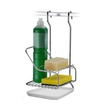 Imagem de Suporte Sabão Detergente para barra utensilios cozinha Future 2422