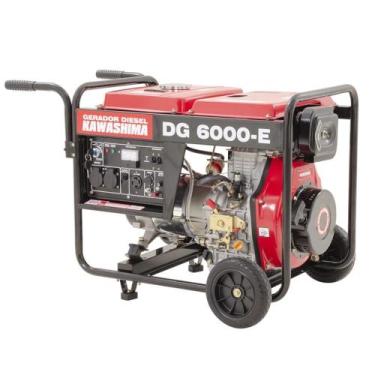 Imagem de Gerador de energia 5,0 Kva a diesel partida elétrica - DG 6000-E (110/