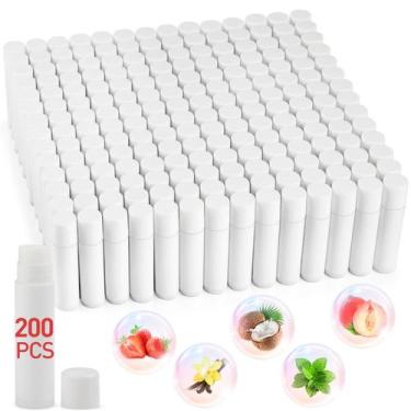 Imagem de Bálsamo labial DMSKY Bulk Unlabeled, pacote com 200 ingredientes natur