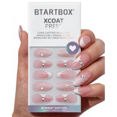 Imagem de Pressione Nails Bartbox French Tip Lamp - Amêndoa 3D curável - BTArtbo