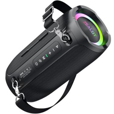 Imagem de Alto-falante Bluetooth ZEALOT S76 50W LED Light Wireless