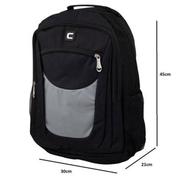 Imagem de Mochila Escolar Esportiva Juvenil Resistente Convoy Casual