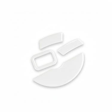 Imagem de Pacote com 2 patins de rato PTFE – Pés de mouse de substituição compatíveis com Razer Mamba Wireless 100% PTFE puro