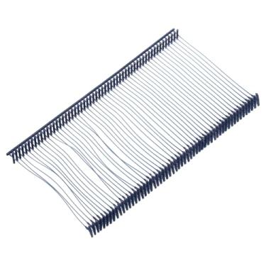 Imagem de uxcell 5000 peças de prendedores de pistola de etiquetagem padrão 50 mm pinos de farpas etiqueta de plástico para pistola de etiquetagem de preços, etiquetas de roupas acessórios de arma para tecido