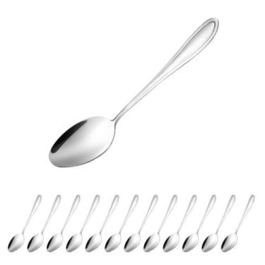 Imagem de Jogo com 12 Colher de Chá Aço Inox Premium Alto Brilho - XPERT