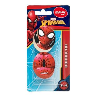 Imagem de Molin Borracha Spiderman - Blister com 2 Unidades