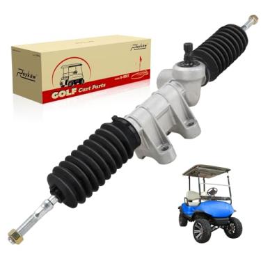 Imagem de Roykaw Substituição do conjunto da caixa de direção do carrinho de golfe com terminais de direção compatível com Yamaha G29/modelos elétricos e a gás de acionamento, cremalheira de direção e pinhão