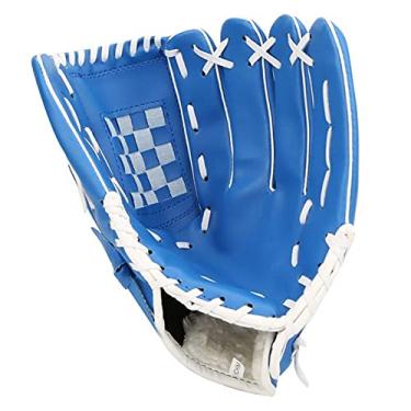 Imagem de Luva de beisebol luvas de beisebol engrossar softball luvas de jogador de quadro adultos crianças adolescentes treino de beisebol luvas de competição luvas de beisebol e mitenes (Cole