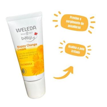 Imagem de Pomada de Assaduras Natural Baby Creme de Calêndula 30ml Weleda