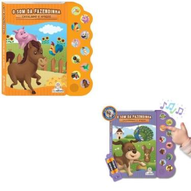 Imagem de Kit Som Da Fazendinha: Cachorrinho + Cavalinho (2 Vol) - Kit de Livros