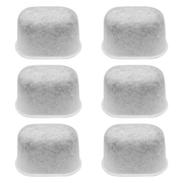 Imagem de Pacote de 6 filtros de água de carvão vegetal para máquina de café exp