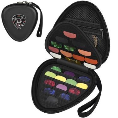 Imagem de Estojo porta-palhetas de guitarra para guitarra elétrica acústica comp