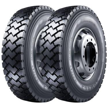 Imagem de Pneu Wanli SDM963 12.00 R24 Aro 24 160/157K 20 Lonas Borrachudo Kit2