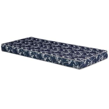 Imagem de Colchao Solteiro Espuma D20 Berflex 78x188x12cm Suporta 60kg Ideal para Criancas Certificado INMETRO