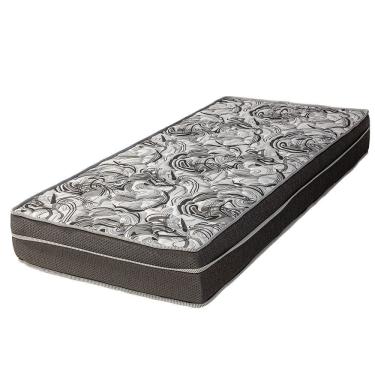 Imagem de Colchao Solteiro Molas Ensacadas 88x188cm D28 Maceio Suporta 100kg Antiderrapante Certificado INMETRO