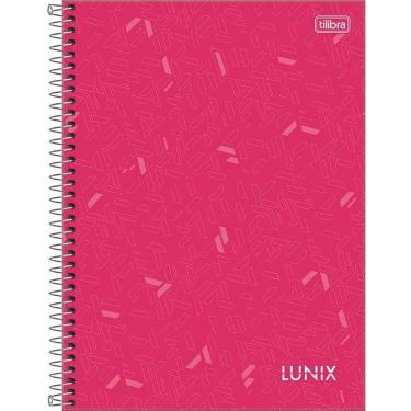 Imagem de Caderno Espiral Universitário Capa Dura 20 Matérias Tilibra Lunix 320 Folhas - Embalagem com 2 Unidades