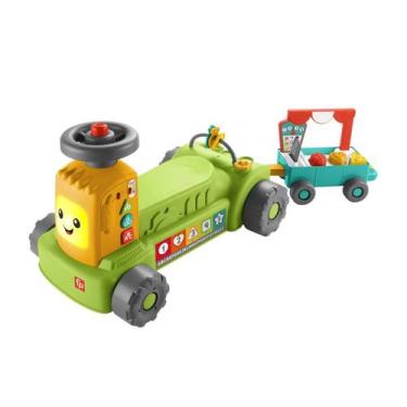 Imagem de Trator de aprendizagem 4 em 1 fisher price - mattel hrb84
