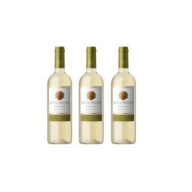 Imagem de Kit Vinho Santa Helena Sauvignon Blanc Reservado 750ml 3uni