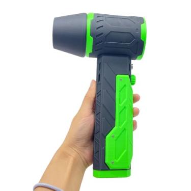 Imagem de Ymiko Espanador de Ar Comprimido, Soprador a Jato Seco Duto de 50MM Ventilador Portátil de Alta Velocidade Espanador de Ar Elétrico Ventilador a Jato Multiuso para Limpeza de Veículos,