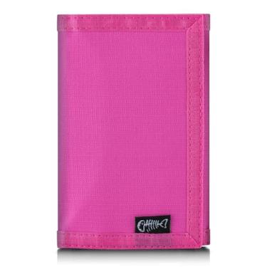 Imagem de Carteira masculina de nylon com três dobras RFID com janela para identidade, carteira de segurança fina para porta-cartões, moda moderna, elegante, presente para homens e mulheres, tamanho único, M16