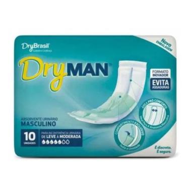 Imagem de Absorvente Masculino - Dry Man -kit 10 Pct-c/10