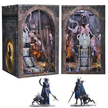 Imagem de MiniCity Book Nook Kit - DIY Miniature House Dollhouse Kit for Adults and Teens, Booknook Tiny House Bookshelf, Gifts for Family (Throne of Skulls)