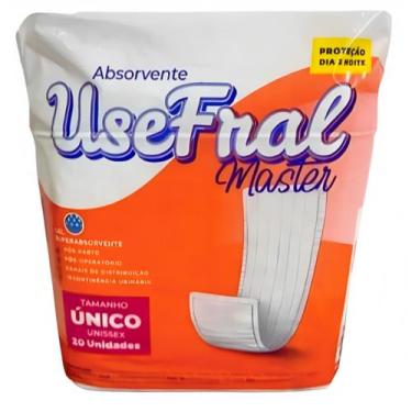 Imagem de Absorvente Geriatrico Usefral - Com 20 Tiras