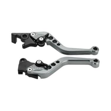 Imagem de Manetes De Freio Universais Ajustáveis Para Motocicleta GY6, Acessório
