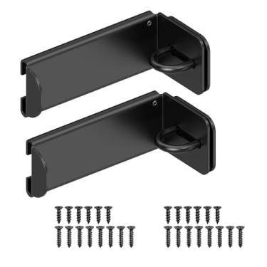Imagem de SecureLatch Fechaduras de ângulo reto de 90 graus, trava de porta deslizante de segurança de 8,3 cm para armário, galpão, armário, porta de abertura interna - Travas de ferrolho resistentes