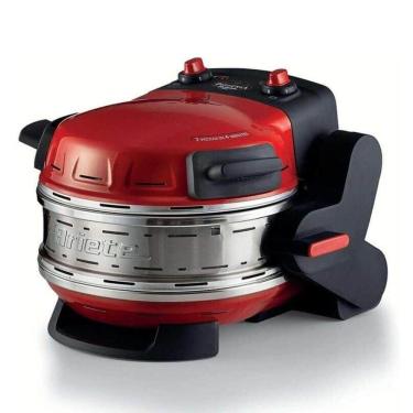Imagem de Forno De Pizza Elétrico Duplo Ariete 927 Vermelho 2100W 220V