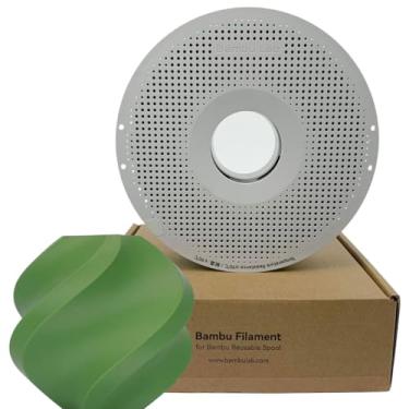 Imagem de Filamento Impressora 3d Bambu Lab ABS 1kg 1,75mm Com Carretel Reutilizável Cor Verde Oliva