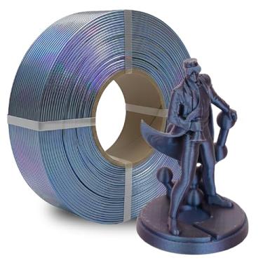 Imagem de Polymaker Carretel de recarga Panchroma Starlight Twilight PLA refil de filamento de impressão 3D, compatível com todos os carretéis reutilizáveis e todas as principais impressoras 3D FDM, sem