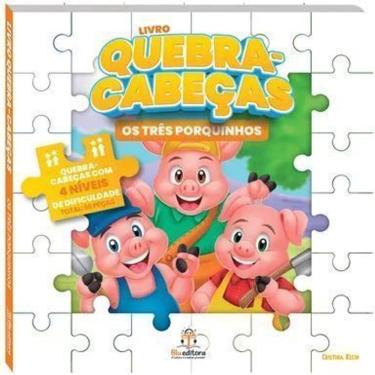 Imagem de Quebra-cabeca Os Tres Porquinhos