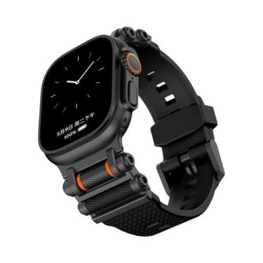 Imagem de Pulseira De Borracha De 49mm Para Apple Watch Ultra Série 10 9 8 7 Se 