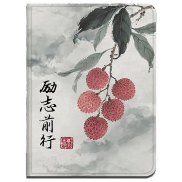 Imagem de Yzlvigrous Capa para ipad Mini 6 Gen 2021/ipad Mini 7 Gen 2024, Capa Fina de Suporte PU de 8.3 Polegadas com Despertar/sono Automático, Visualização em Vários Ângulos